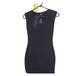 Material girl black mini dress